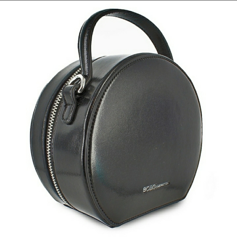 NEW! BCBGeneration Mini Crossbody Black Purse - Picture 10 of 12